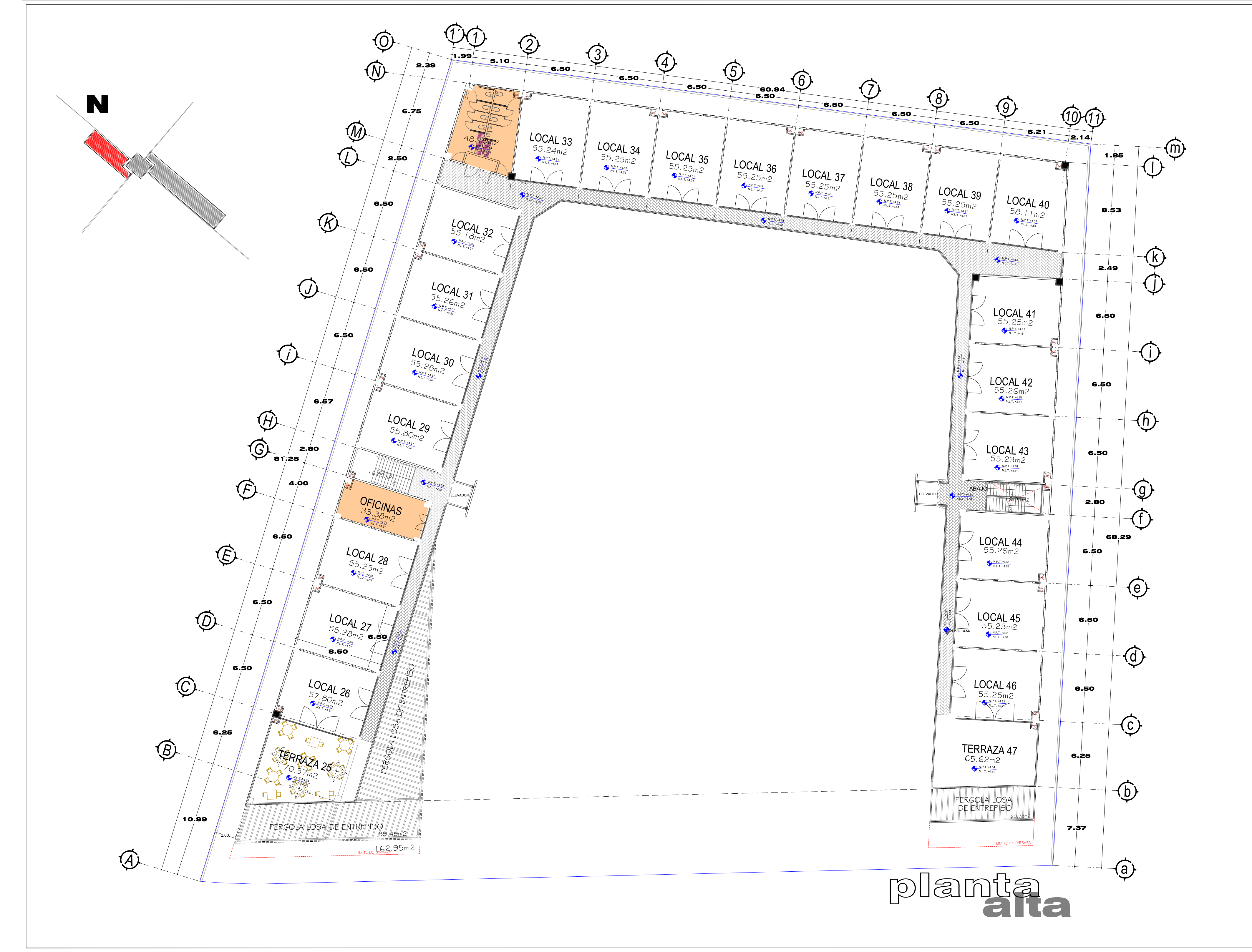Planta Alta Pórtico 22