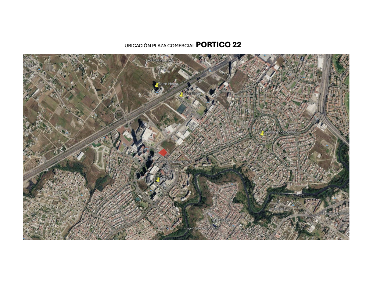 Ubicación Pórtico 22